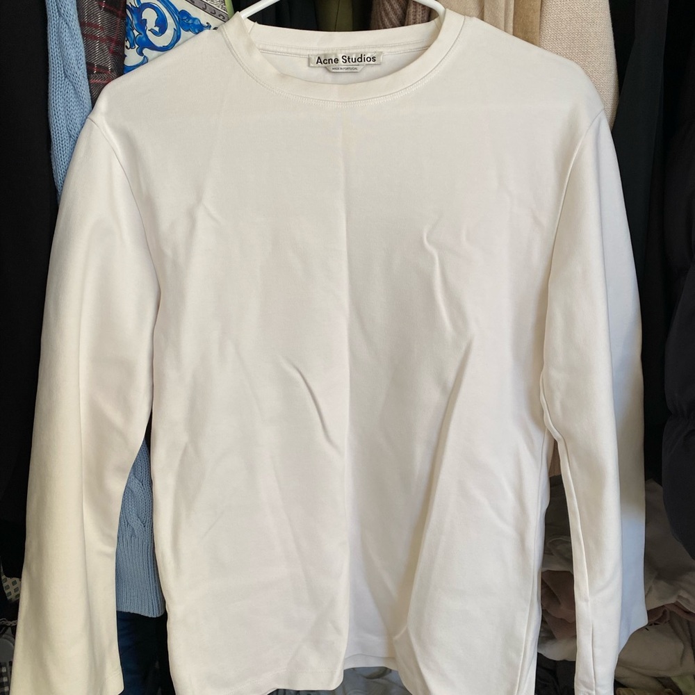 Acne Studios Long Sleeve Crew Neck Shirt
